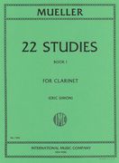 22 Studies, Vol. I : For Clarinet Solo (Simon).