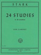 24 Studies In All Tonalities : For Clarinet Solo.