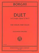 Duet In G Major, Op. 5 No. 3 : For Violin and Violoncello.