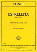 Estrellita : For Violoncello and Piano (Cassado).