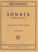 Sonata In G Minor, Op. 5 No. 2 : For Violoncello and Piano (Rose).