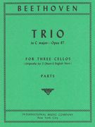 Trio In C Major, Op. 87 : For Three Violoncellos (Prell).