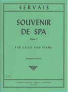 Souvenir De Spa, Op. 2 : For Violoncello and Piano / Ed. by Nathan Stutch.