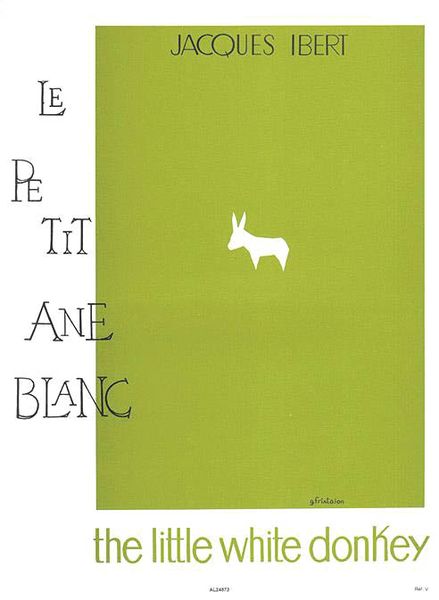 Petit Ane Blanc (The Little White Donkey) : Pour Piano.