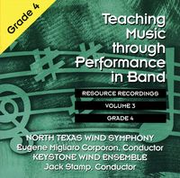 Teaching Music Through Performance In Band, Vol. 3, Grade 4 - Resource Recordings.