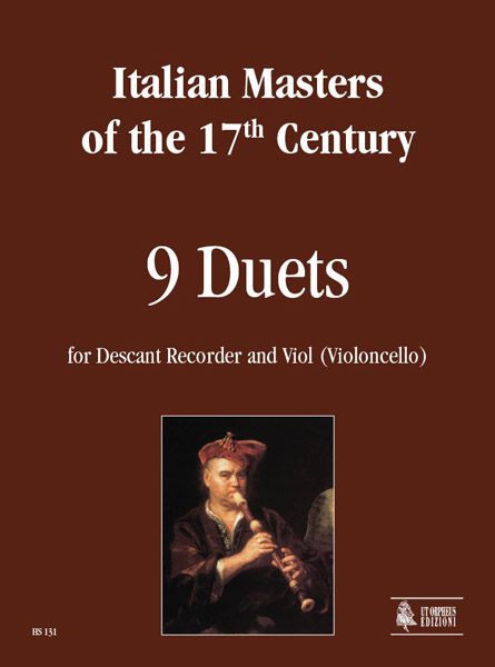 9 Duets For Descant Recorder And Viol (Violoncello).