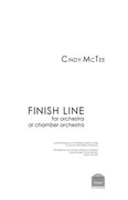 Finish Line : For Orchestra Or Chamber Orchestra (2005).