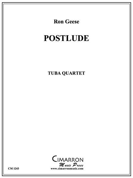Postlude : For Tuba Quartet.