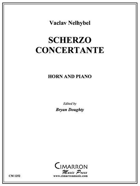 Scherzo Concertante : For Horn and Piano / edited by Bryan Doughty.