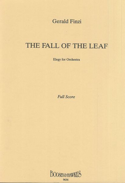 Fall Of The Leaf : Elegy For Orchestra.