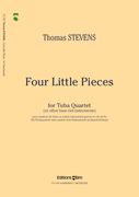 Four Little Pieces : For Tuba Quartet (Or Other Bass Clef Instrument) (2005).