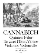 Quintet In F Major : For Two Flutes (Flute and Oboe), Violin, Viola and Violoncello.