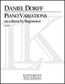Piano Variations On A Theme by Siegmeister.
