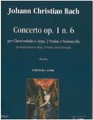 Concerto, Op. 1 No. 6 : For Harpsichord Or Harp, 2 Violins and Violoncello / edited by Anna Pasetti.