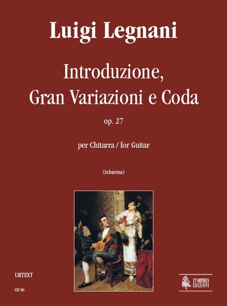 Introduzione, Gran Variazioni E Coda, Op. 27 : For Guitar / edited by Andrea Schiavina.