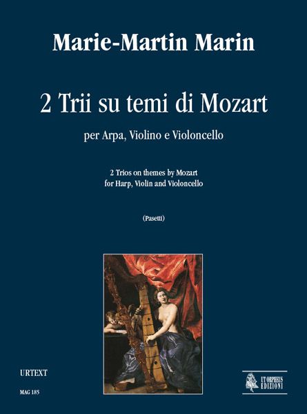 2 Trios On Themes by Mozart : For Harp, Violin and Violoncello.