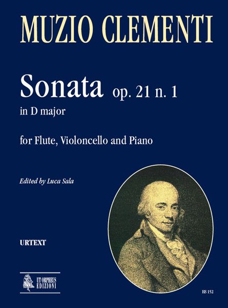 Sonata, Op. 21 No. 1 In D Major : For Flute, Violoncello and Piano / edited by Luca Sala.