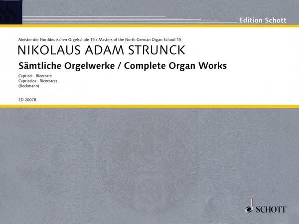 Sämtliche Orgelwerke / edited by Klaus Beckmann.