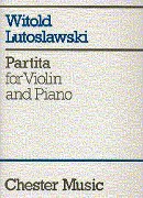 Partita : For Violin and Piano (1984).