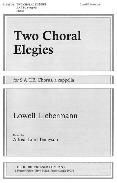 2 Choral Elegies.