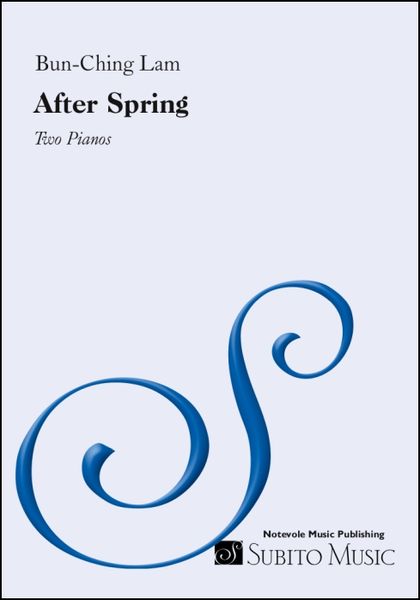 After Spring : For Two Pianos (1983).