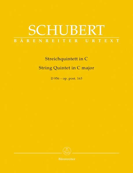 String Quintet In C, Op. Post. 163, D. 956.