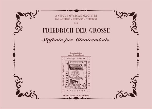Sinfonia I : Per Clavicembalo / Prima Edizione Moderna A Cura Di Laura Cerutti.