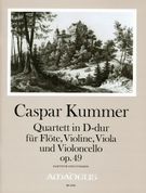 Quartett In D-Dur, Op. 49 : Für Flöte, Violine, Viola Und Violoncello / Edited By Yvonne Morgan.