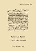 Missa Sine Nomine / edited by Zarko Cvejic.