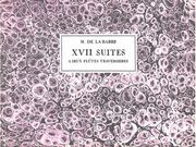 XVII Suites A Deux Flutes Traversieres Sans Basse (Paris, 1709).