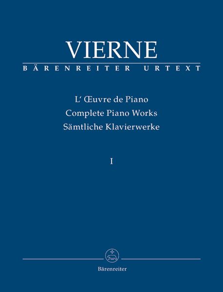 Premieres Oeuvres = The Early Works (1893-1912) : For Piano / Ed. Brigitte De Leersnyder.