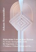 Habe Deine Lust An Dem Herren : For Soprano, Two Violins, Two Violas and Continuo.