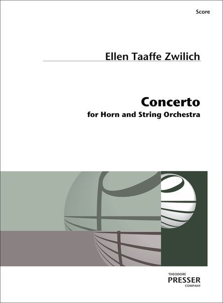 Concerto : For Horn and String Orchestra (1993).