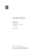 Solo : Für Posaune und Orchester (1999/2000).