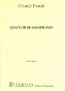 Quatuor De Saxophones.