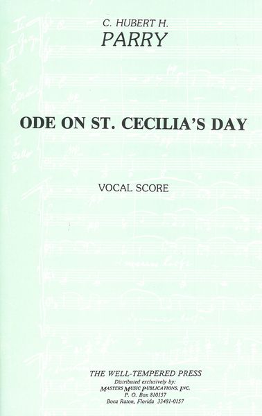 Ode On St. Cecilia's Day [E].