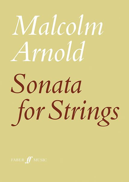 Sonata For Strings : Arrangement Of String Quartet No. 2, Op. 118 by David Matthews.