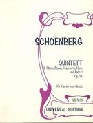 Wind Quintet, Op. 26 : arranged For 1pf/4hds.