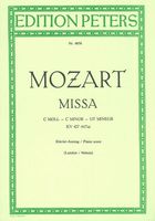 Missa In C Minor, K. 427 (417a) : Piano reduction.