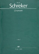 Chorwerk / Edited By Christopher Hailey And Iris Pfeiffer.