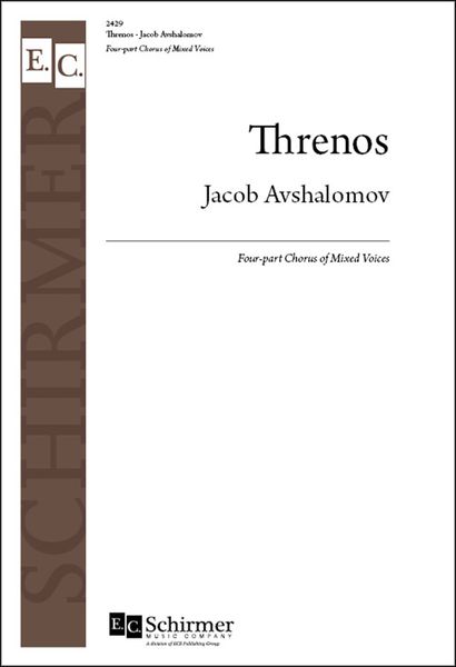 Threnos : For SATB Choir.