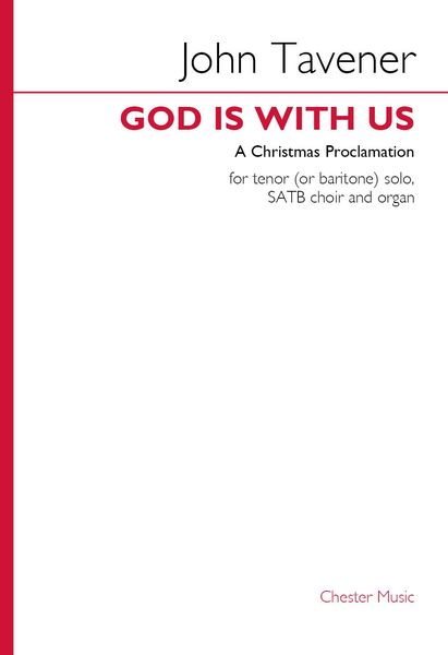 God Is With Us : For Tenor Or Baritone Solo, SATB Chorus and Organ.