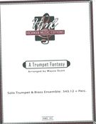 Trumpet Fantasy : For Solo Trumpet and Brass Ensemble / arranged by Wayne Scott.