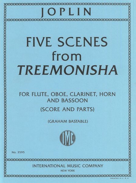 Five Scenes From Treemonisha : For Wind Quintet / arranged by Graham Bastable.