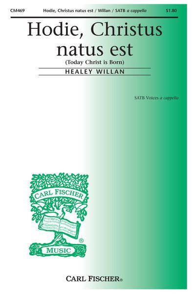 Hodie, Christus Natus Est : For SATB Choir.