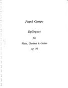 Epilogues, Op. 96 : For Flute, Clarinet and Guitar.