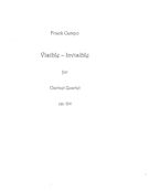 Visible - Invisible, Op. 124 : For Clarinet Quartet.