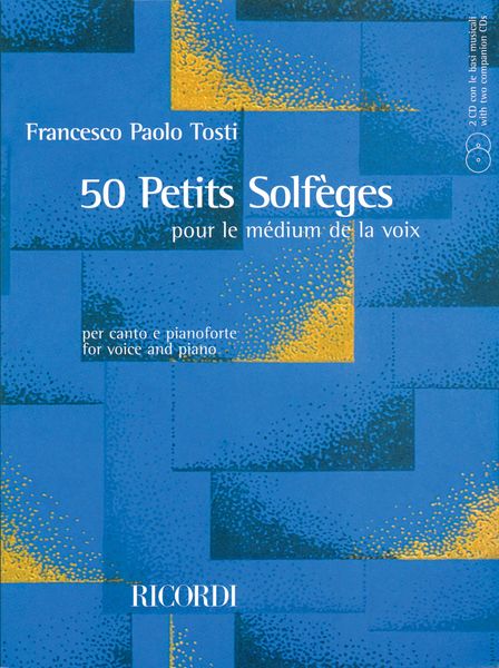 50 Petits Solfeges : Pour le Medium De la Voix.