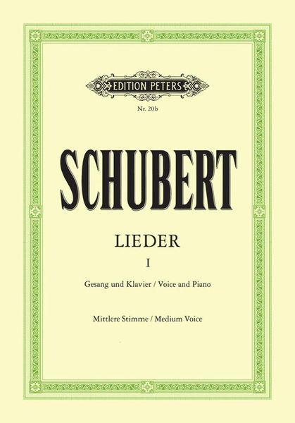 Songs, Vol. I : For Medium Voice and Piano / English and German Text, Ed. by Friedlaender.