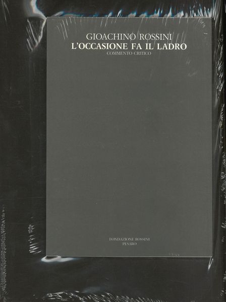 L' Occasione Fa Il Ladro : Burletta Per Musica In Un Atto Di Luigi Prividali.